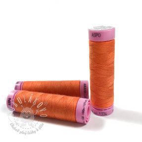 Polyesterová niť Amann Aspo 120 oranžová