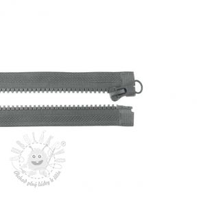 Zips deliteľný 75 cm anthracite