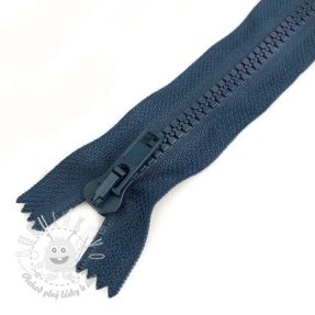 Zips kostený deliteľný 70 cm marine