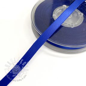 Saténová stuha obojstranná 9 mm cobalt