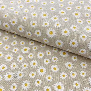 Dekoračná látka Linenlook Daisy sweet garden II.trieda