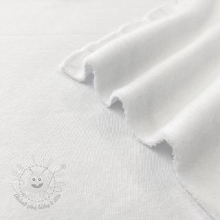 Teplákovina počesaná JOGGING white