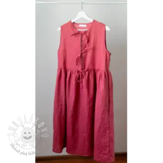 Ľan predpraný 170 g rose pink