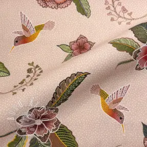 Dekoračná látka Floral Kolibri Art digital print