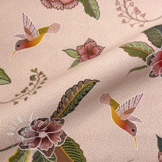 Dekoračná látka Floral Kolibri Art digital print
