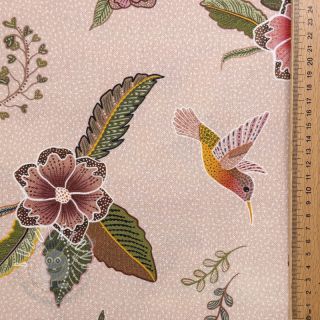 Dekoračná látka Floral Kolibri Art digital print