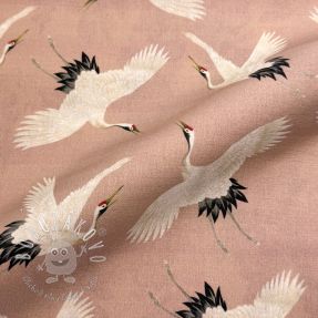 Dekoračná látka Crane Bird Dream digital print