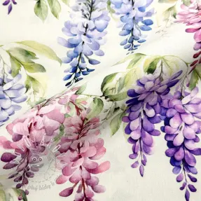 Dekoračná látka Serene Wisteria Charm digital print