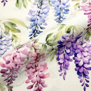 Dekoračná látka Serene Wisteria Charm digital print