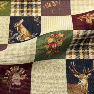 Dekoračná látka GOBELIN PREMIUM Rustic Nature Patch