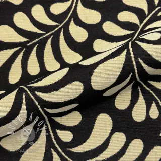 Dekoračná látka GOBELIN PREMIUM Drop Wave Branch design A