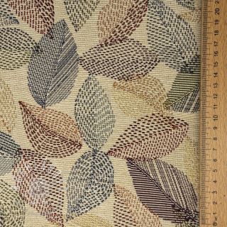 Dekoračná látka GOBELIN PREMIUM Stitch Sketch Leaf