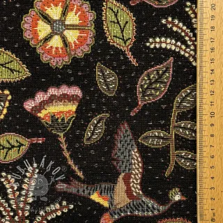 Dekoračná látka GOBELIN PREMIUM Primal Birdscape Art design A