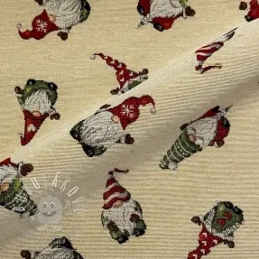 Dekoračná látka GOBELIN PREMIUM Tomte Holiday Joy