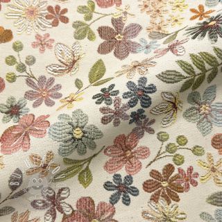 Dekoračná látka GOBELIN Indian Daisy Tapestry