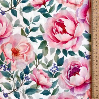 Viskóza RADIANCE Flower Zoya digital print