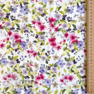 Viskóza RADIANCE Flower Uma white digital print