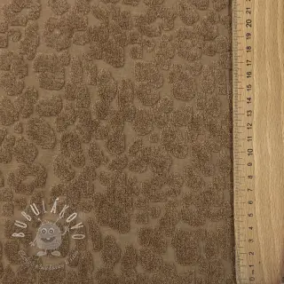 Froté Animal skin brown