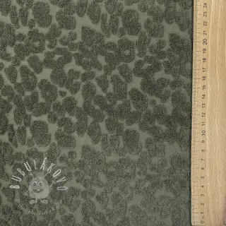 Froté Animal skin dark green