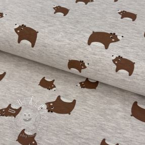 Úplet Bears light sand melange