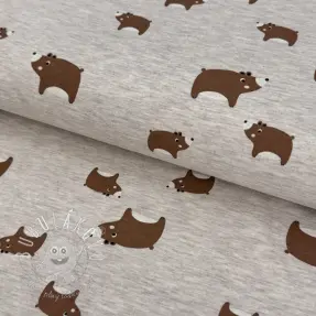 Úplet Bears light sand melange