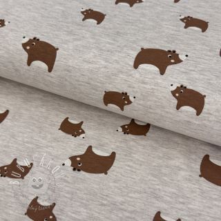 Úplet Bears light sand melange