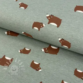 Úplet Bears dark mint melange