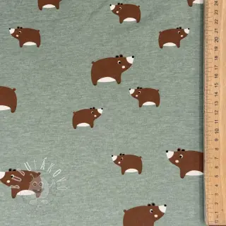 Úplet Bears dark mint melange