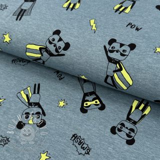 Úplet NEON Super heroes smoke blue melange