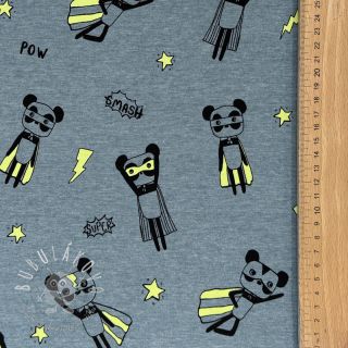 Úplet NEON Super heroes smoke blue melange