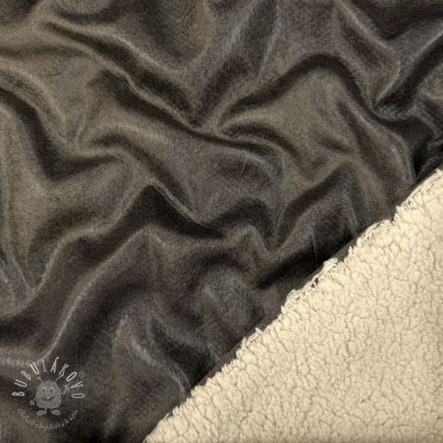 Kabátovina Vintage Glammy Teddy Lammy grey