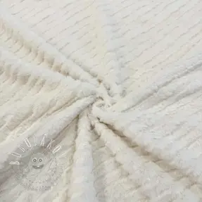Umelá kožušina Stripes ecru