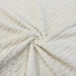 Umelá kožušina Stripes ecru