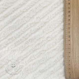 Umelá kožušina Stripes ecru