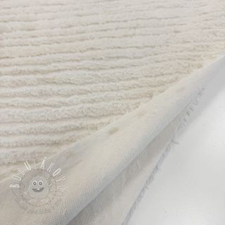 Umelá kožušina Stripes ecru