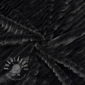 Umelá kožušina Stripes anthracite