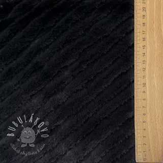 Umelá kožušina Stripes anthracite