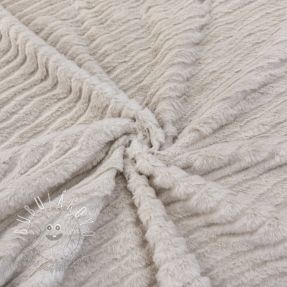 Umelá kožušina Stripes beige