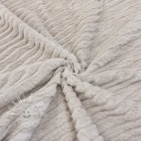 Umelá kožušina Stripes beige