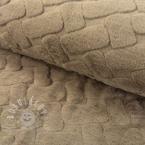 Umelá kožušina Abstract sand