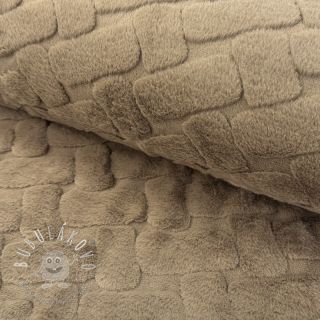 Umelá kožušina Abstract sand