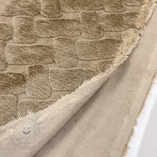 Umelá kožušina Abstract sand
