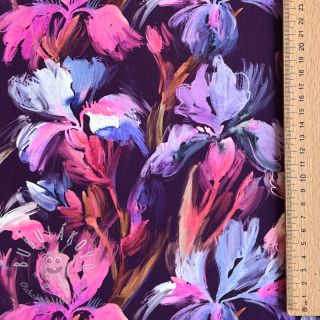 Viskóza RADIANCE Flower Bea digital print