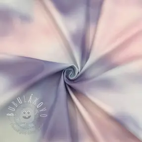 Látka na pršiplášť Abstract pink