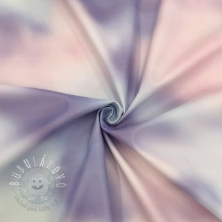 Látka na pršiplášť Abstract pink