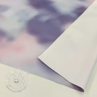Látka na pršiplášť Abstract pink
