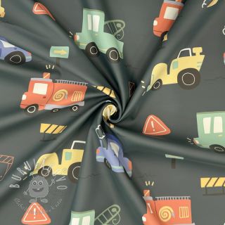 Látka na pršiplášť Vehicles army green