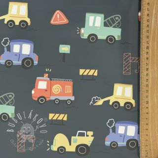 Látka na pršiplášť Vehicles army green