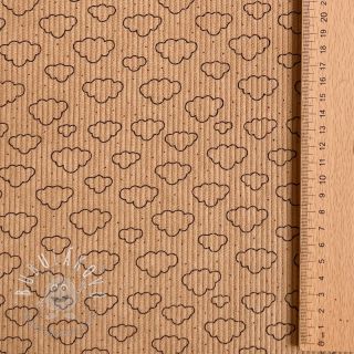 Menčester STRETCH Little clouds sand