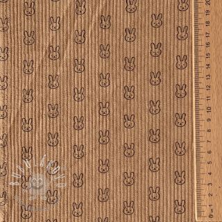 Menčester STRETCH Little bunny sand